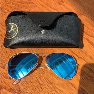 Ray Ban Flash Lens Aviators